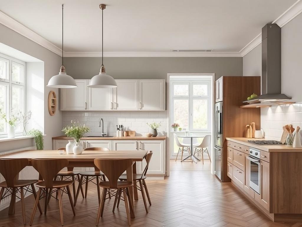 Aktuální novinky v oblasti malování interiéru inspirace (Karviná). Kuchyně a jídelní kout