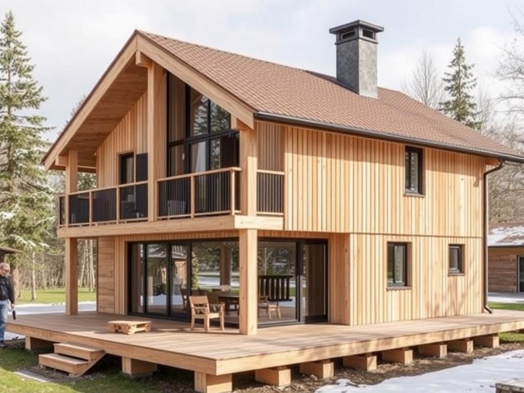 Praktický průvodce k dřevodomů na klíč (Děčín). Materiály a technologie: dřevěná konstrukce, izolace a fasády Praktický průvodce k dřevodomů na klíč (Děčín). Materiály a technologie: dřevěná konstrukce, izolace a fasády