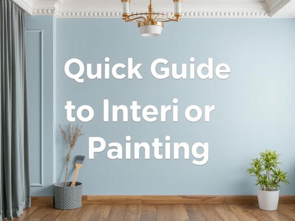 Rychlý návod k malování interiéru (Děčín). Technické tipy pro rychlejší a čistší práci