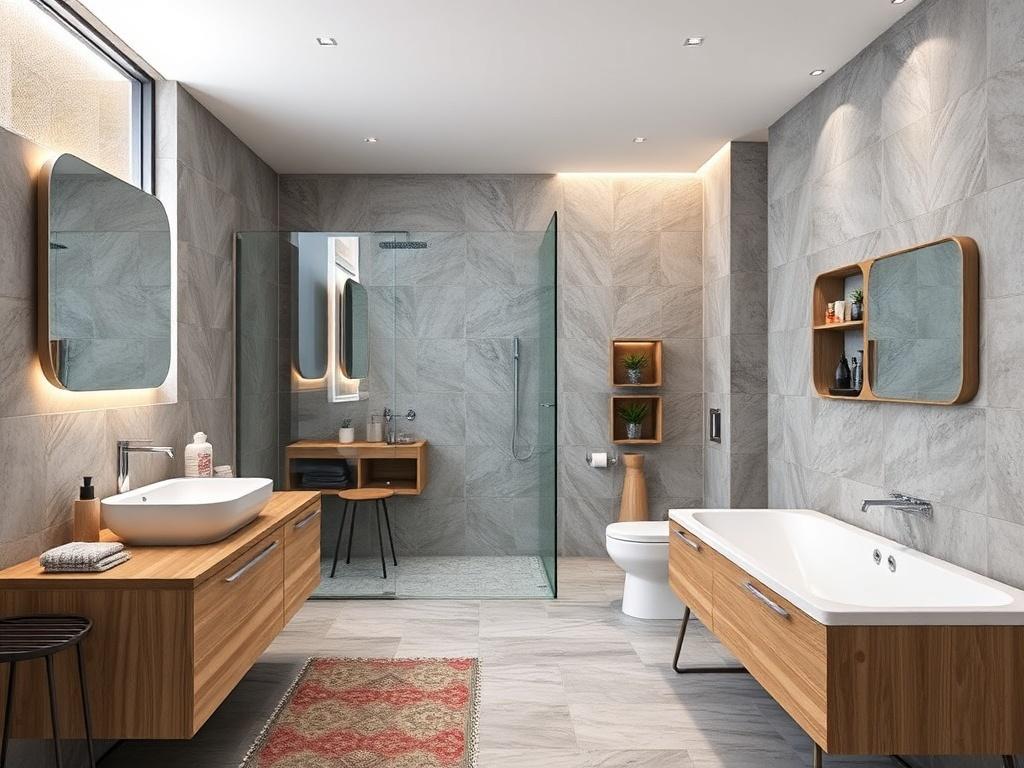 Inovativní řešení v rámci koupelny komplet (Plzeň). Koordinace dodavatelů a dopravy