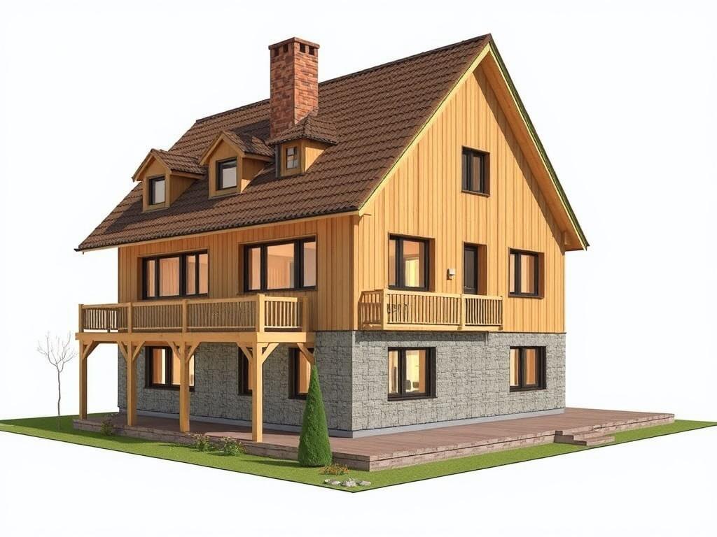 Detailní pohled na domy na miru (Plzeň). Technické možnosti a materiály