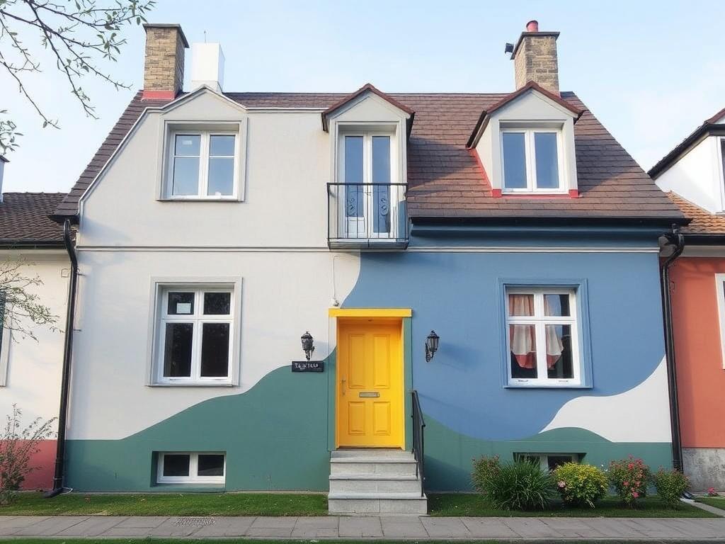 Kreativní nápady pro malování na fasádu (Karviná). Realizace projektu: od financí po termíny