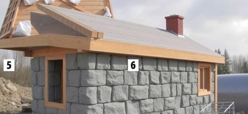 Postupy krok za krokem při hrubé stavbě (Chomutov)