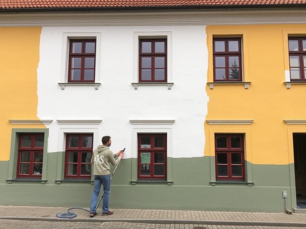 Ověřené zkušenosti s malování na fasádu (Jablonec nad Nisou). Osobní zkušenost a příběhy ze života