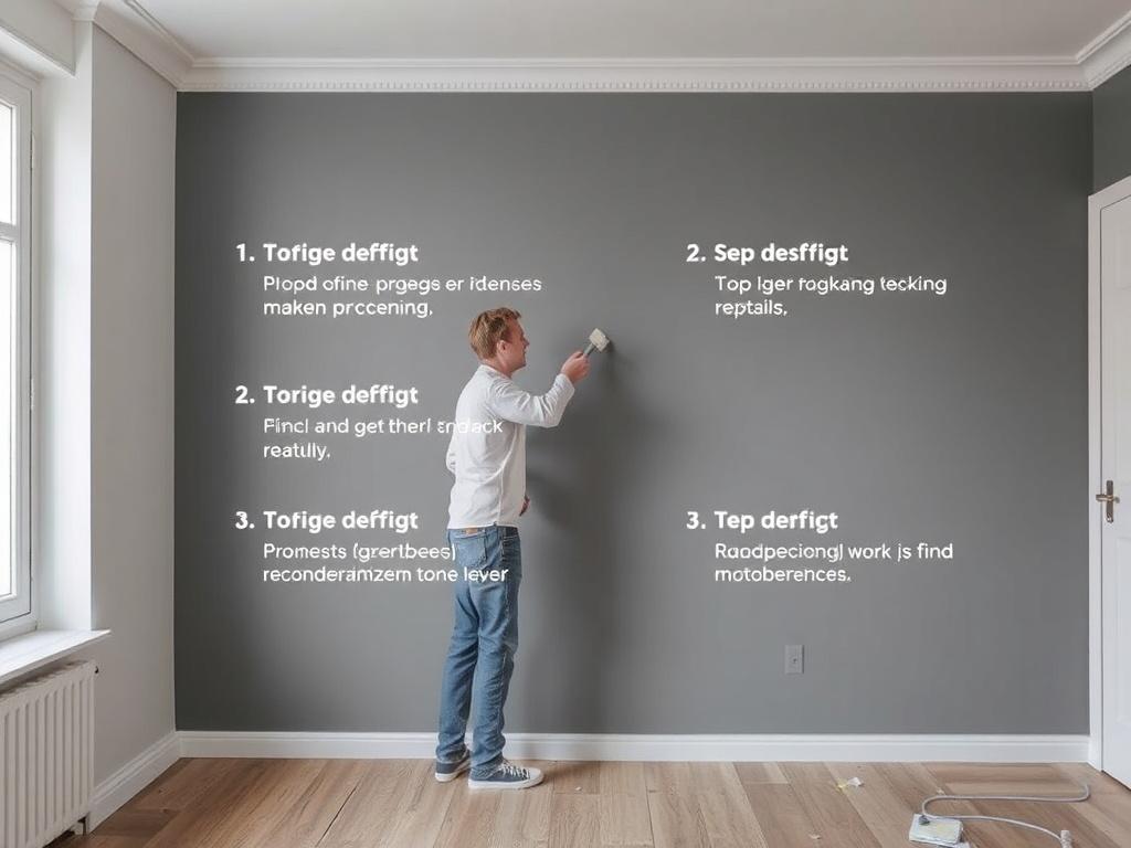 Postupy krok za krokem při malování bytu cena (Kladno). Krok 6: Dokončovací práce a úklid Postupy krok za krokem při malování bytu cena (Kladno). Krok 6: Dokončovací práce a úklid