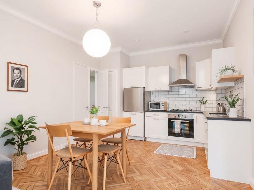 Jak zvládnout malování bytu fotogalerie (Praha). Kuchyně a jídelní kout Jak zvládnout malování bytu fotogalerie (Praha). Kuchyně a jídelní kout