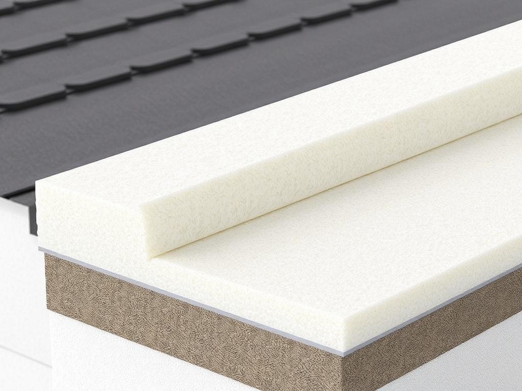 Detailní pohled na izolace plochých střech (Pardubice). Pěny (PUR, PIR) a jejich varianty