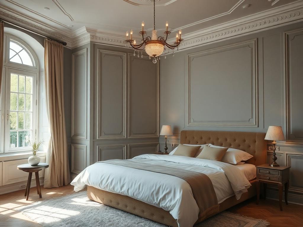 Inspirace pro malování interiéru (Ústí nad Labem). Ložnice: klid a harmonie