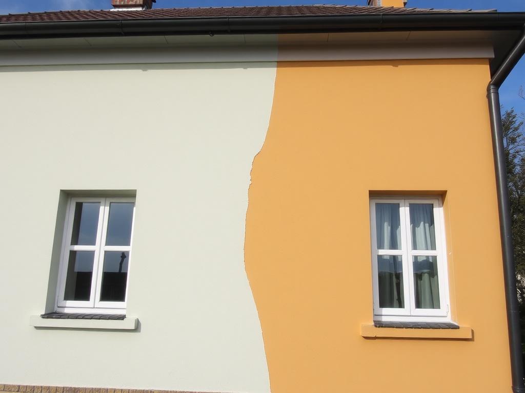 Zajímavé zkušenosti s cena nátěru fasády za 1 m² (Kladno). Stav fasády a její příprava