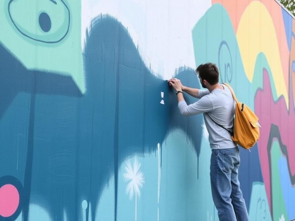 Inspirace pro malování na venkovní zeď (Mladá Boleslav). Jak dokumentovat projekt a sdílet výsledky