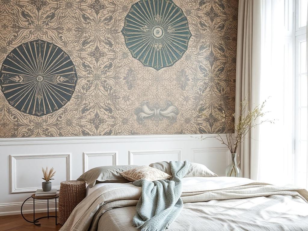 Inspirace pro moderní malování pokojů (Mladá Boleslav). Vzory, textury a dekorativní prvky