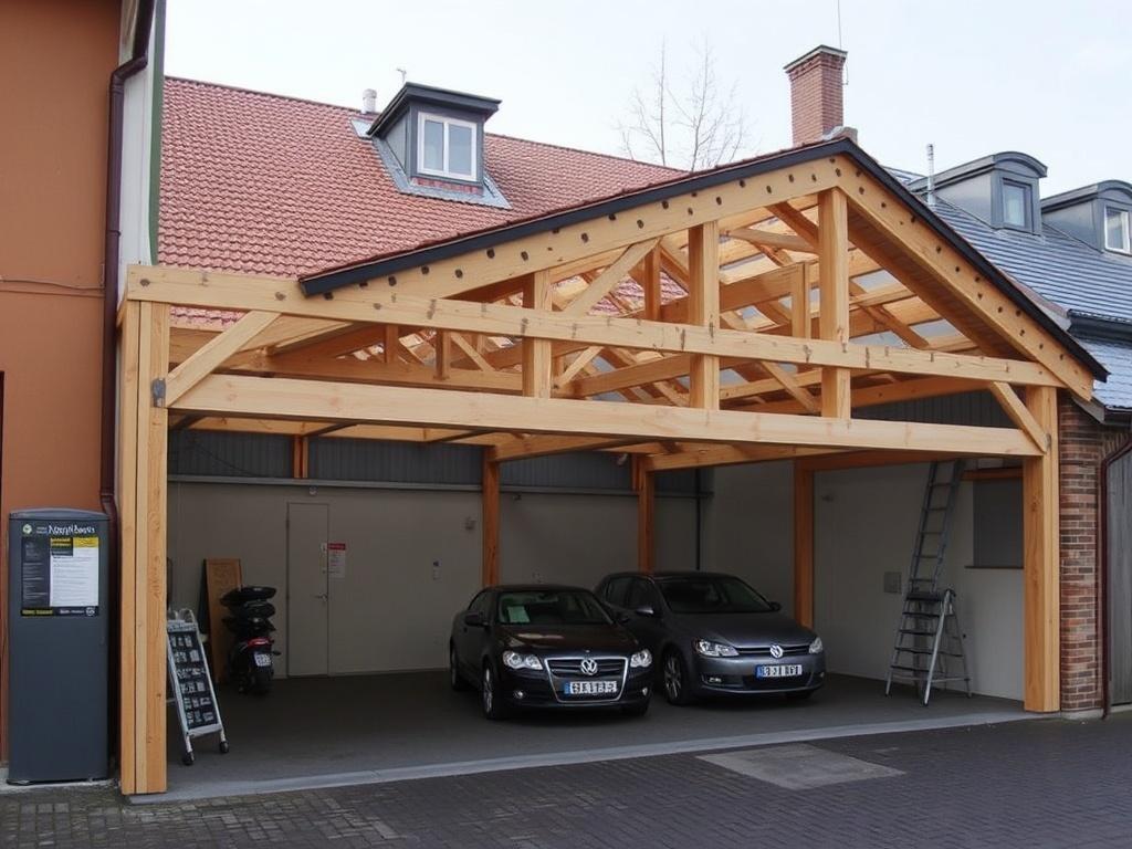 Detailní pohled na stavba garáže (Praha). Často kladené otázky