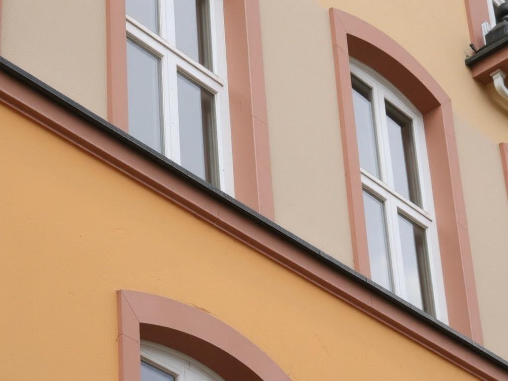 Detailní pohled na nátěr na fasád (České Budějovice). Historie a kontext nátěrů ve městě