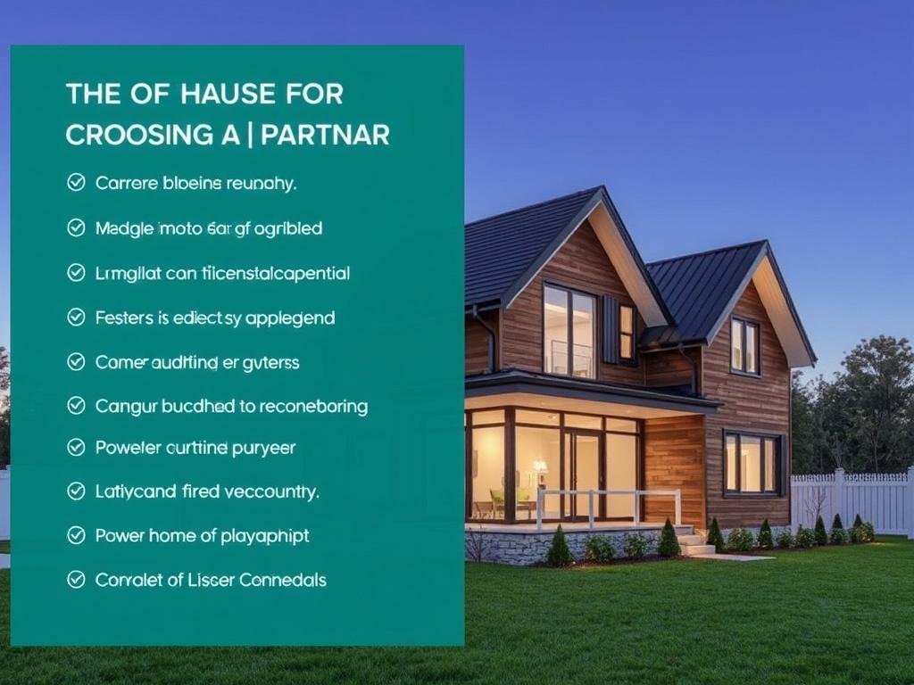 Aktuální novinky v oblasti projektů domů na klíč (Most). Seznam kritérií pro výběr partnera