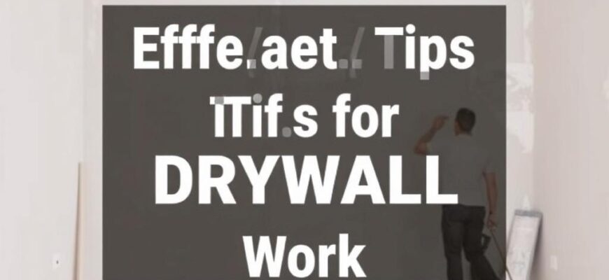 Efektivní tipy pro sádrokartonové práce (Zlín)