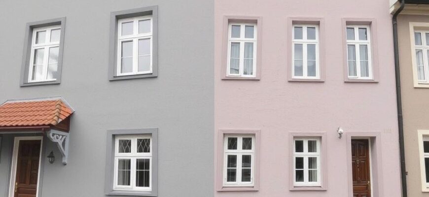 Zajímavé zkušenosti s nátěrem fasády (Pardubice)
