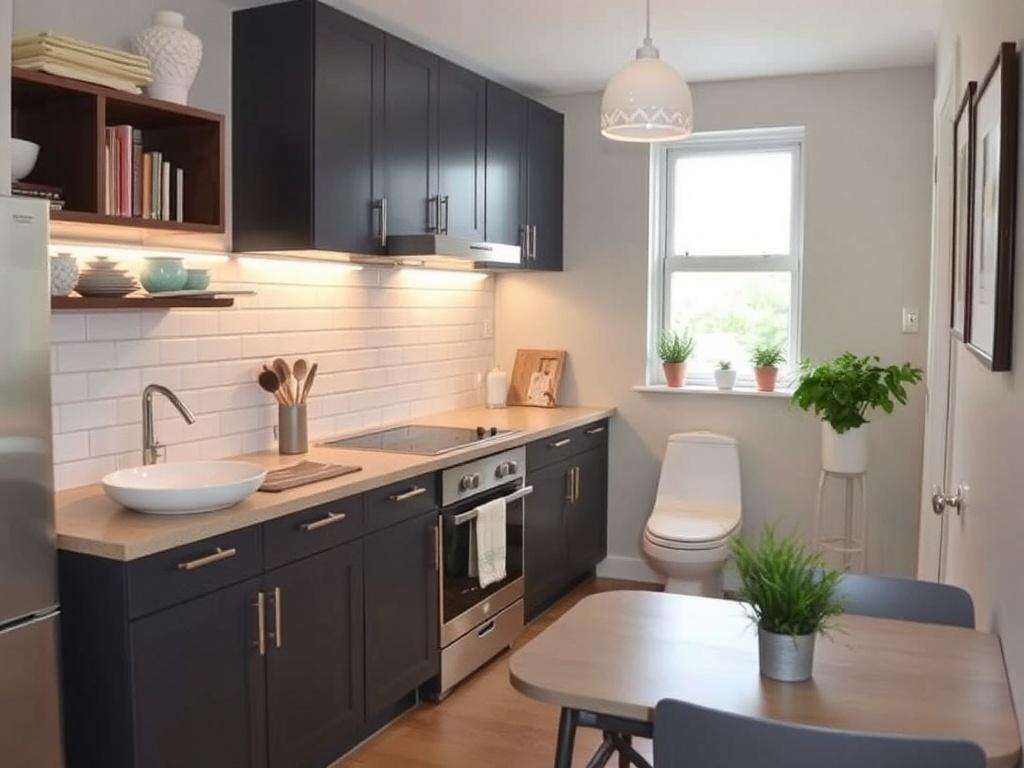 Efektivní tipy pro malování bytu fotogalerie (Opava). Kuchyně a koupelny