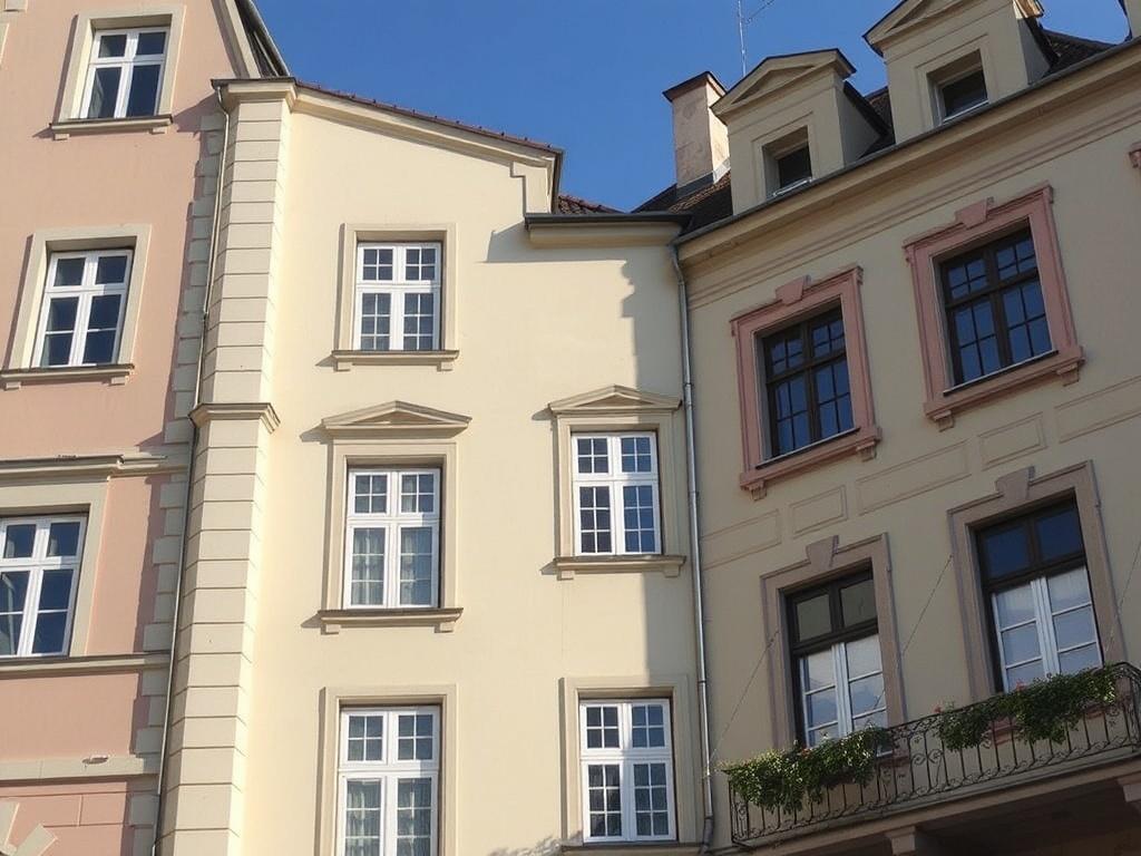 Inspirace pro renovace fasád (Hradec Králové). Údržba a dlouhodobá péče