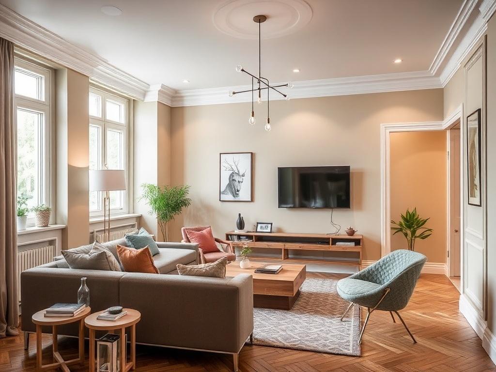 Inovativní řešení v rámci malování interiérů fotogalerie (Ostrava). Realizace a koordinace prac