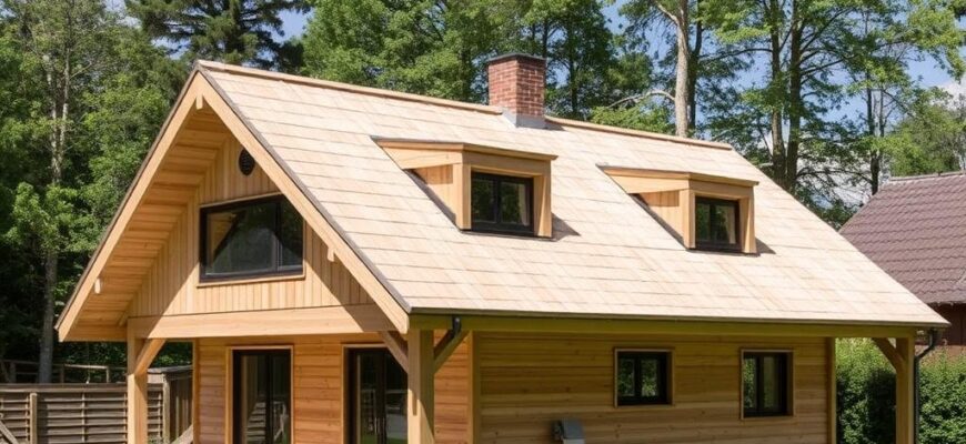 Postupy krok za krokem při dřevodomů na klíč (Zlín)